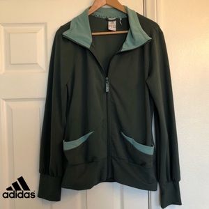 Adidas Athletic Full Zip Up Jacket